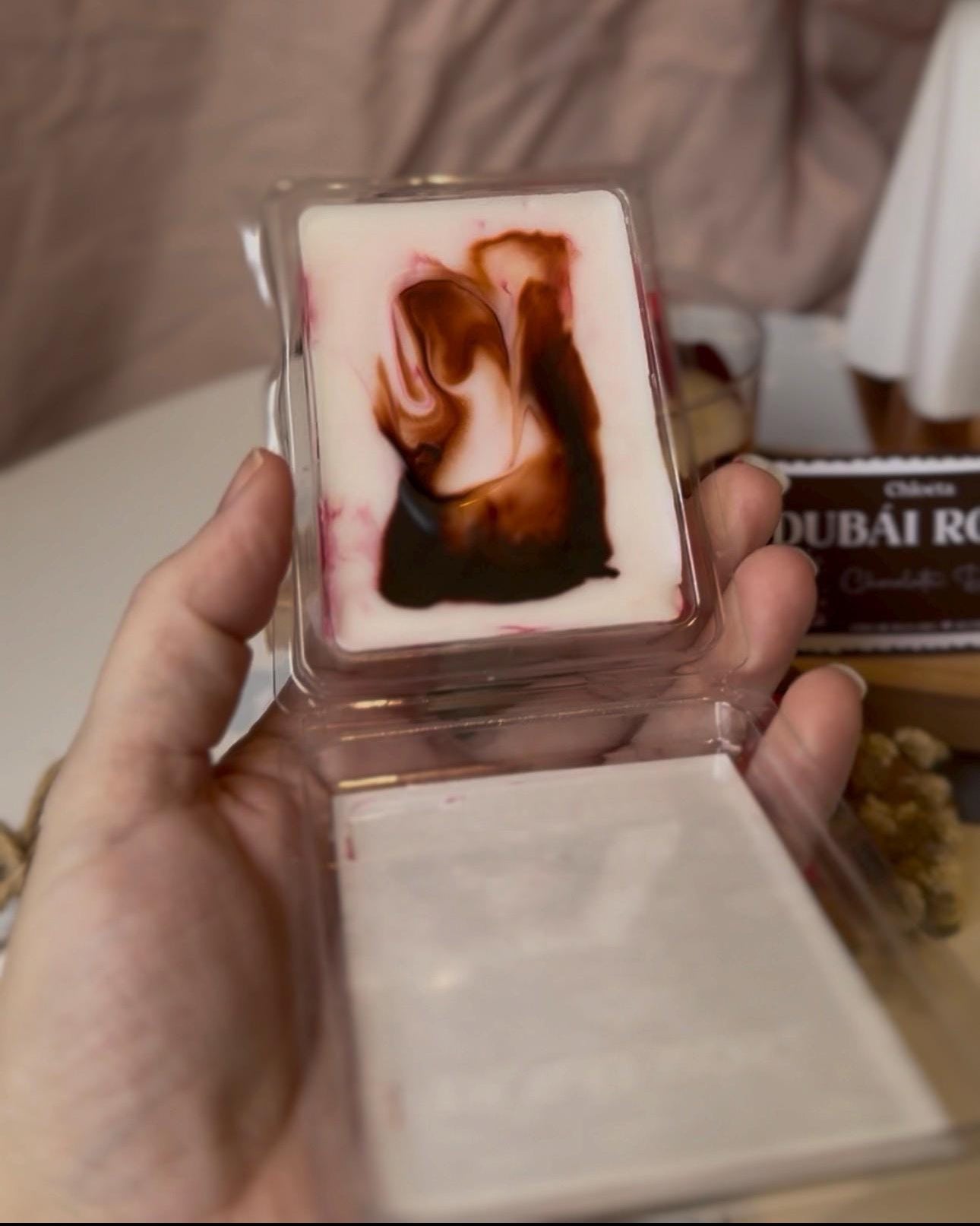 Wax Melts Chocolate Dubái Colección Dubái Rose