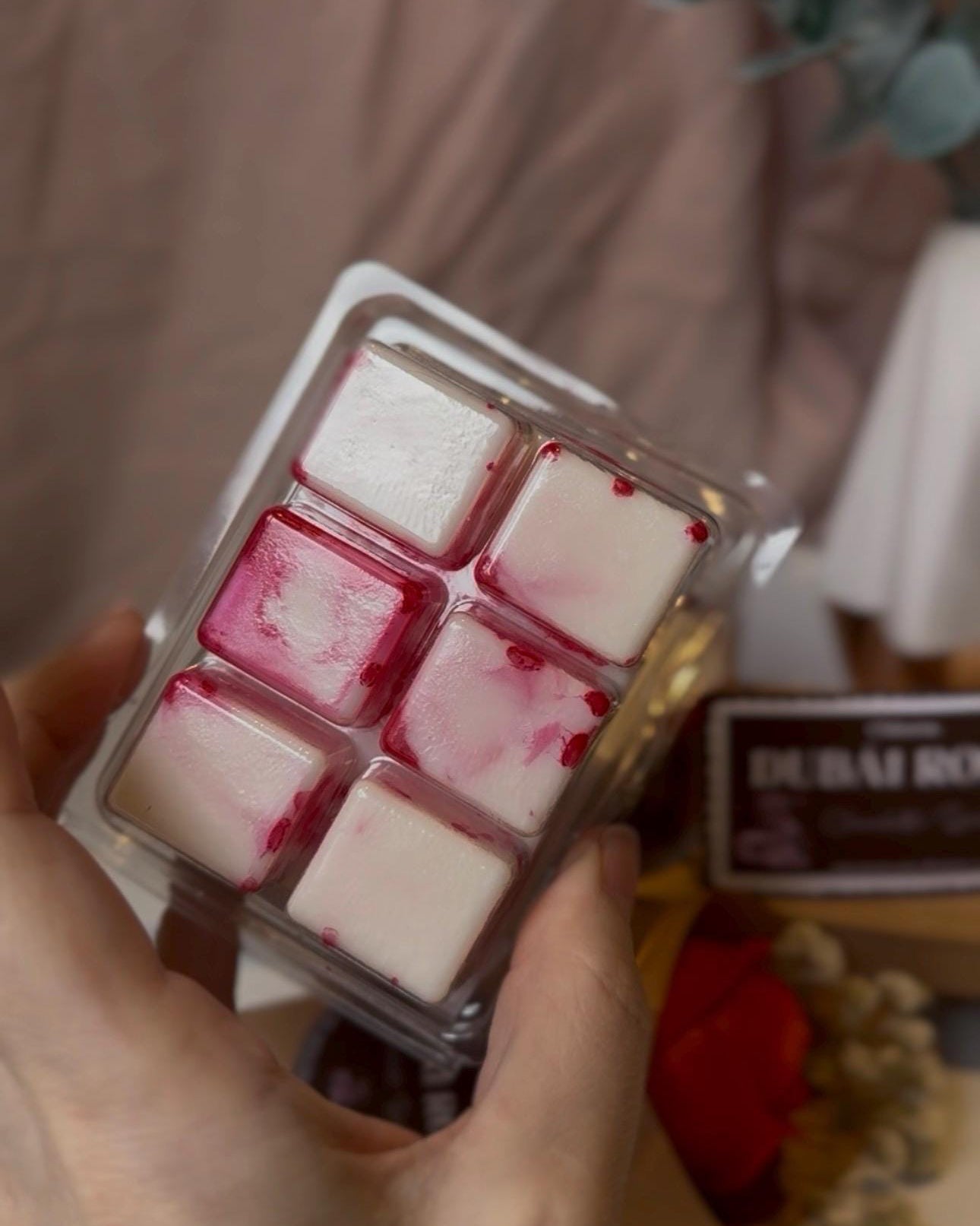 Wax Melts Chocolate Dubái Colección Dubái Rose