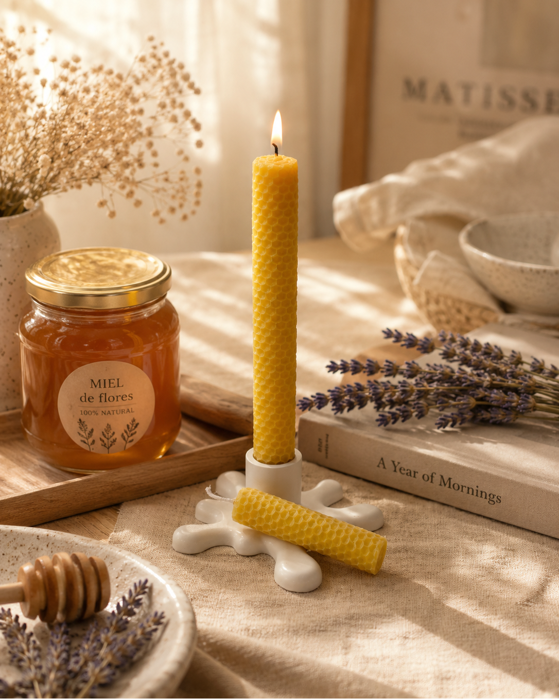 Dúo Velas De Miel