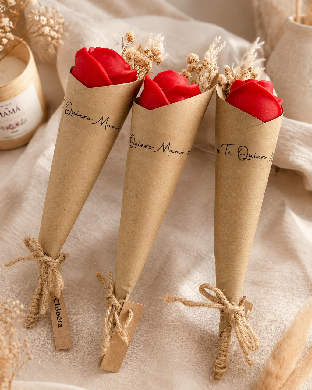 Rosa Wax - Melted Artesanal Personalizable