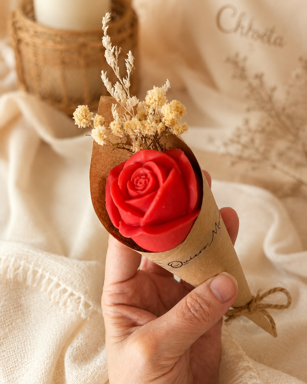 Rosa Wax - Melted Artesanal Personalizable