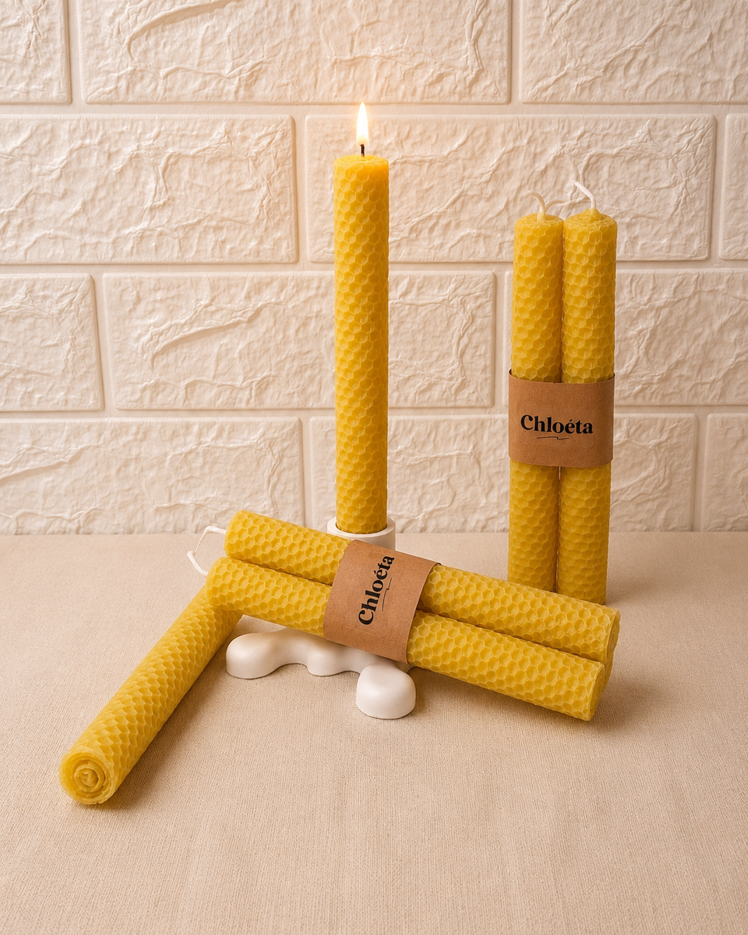 Dúo Velas De Miel