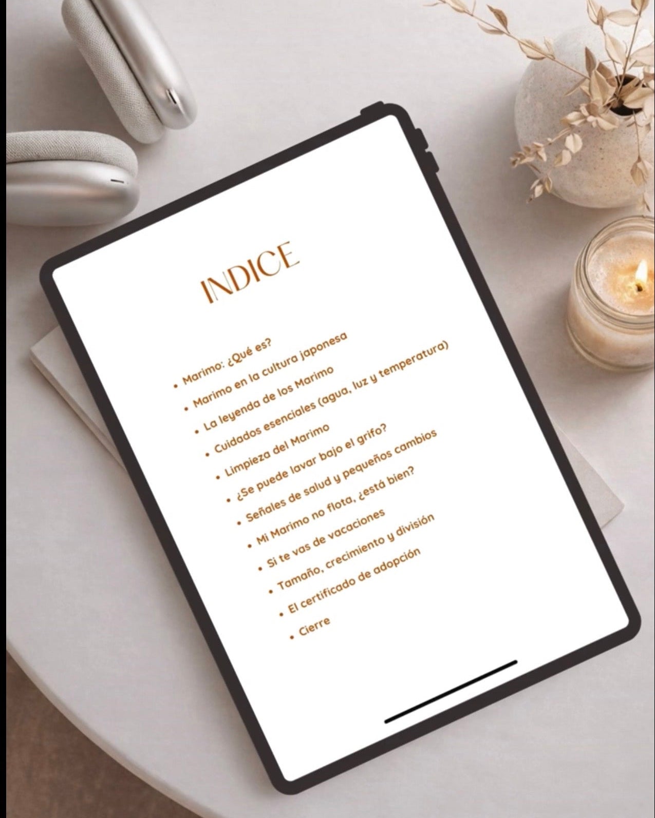 Ritual Marimo - Kit digital de cuidado y adopción.