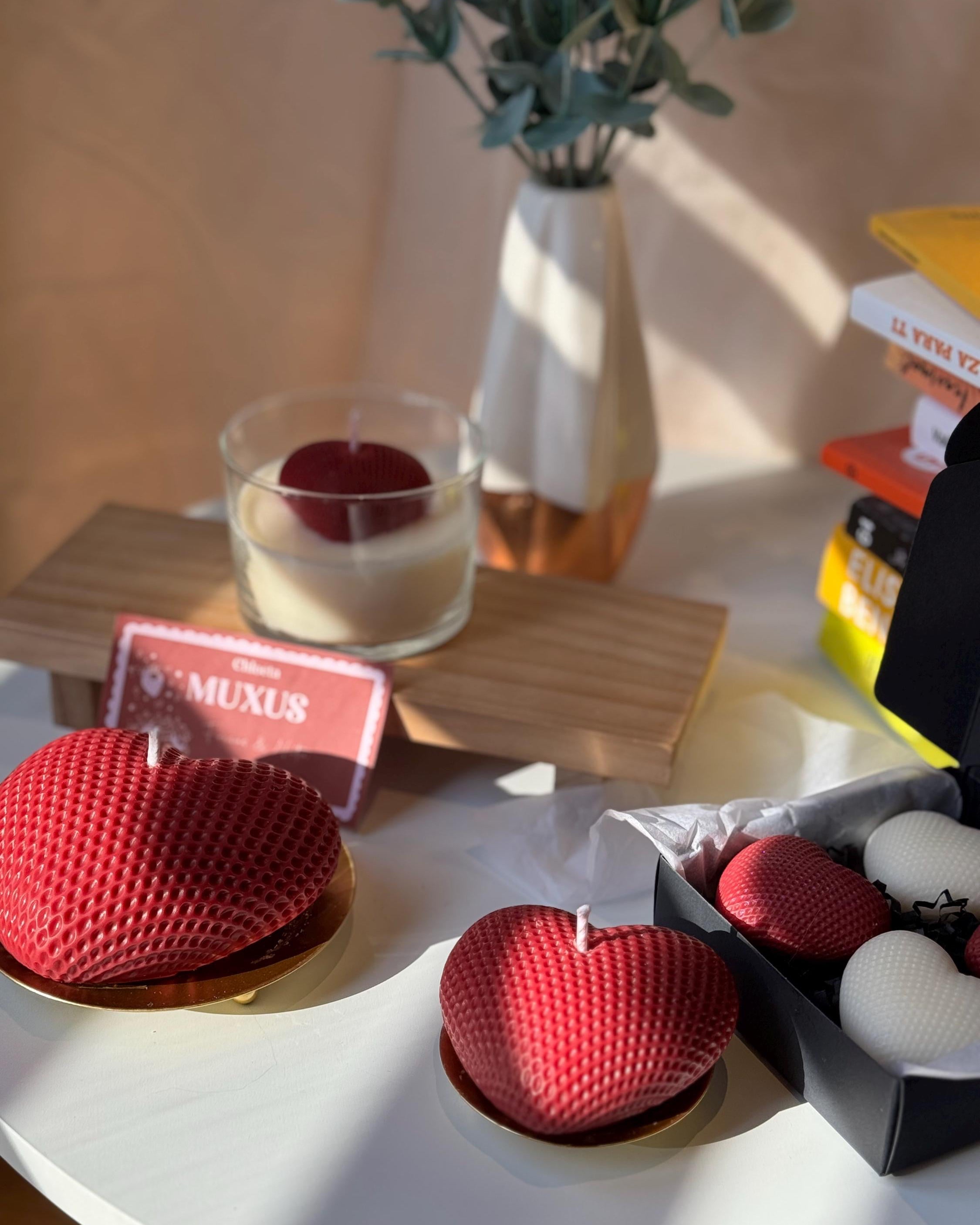 Wax Melts Fresas con Nata, Colección MUXUS
